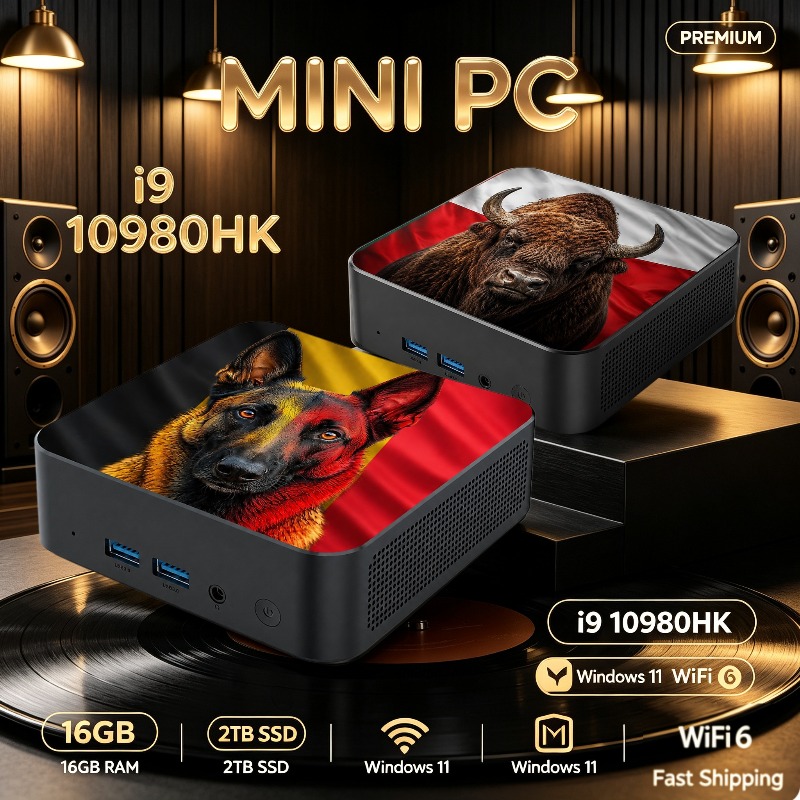 Mini Pc Windows - Intel Core i9 10980HK Küçük Masaüstü