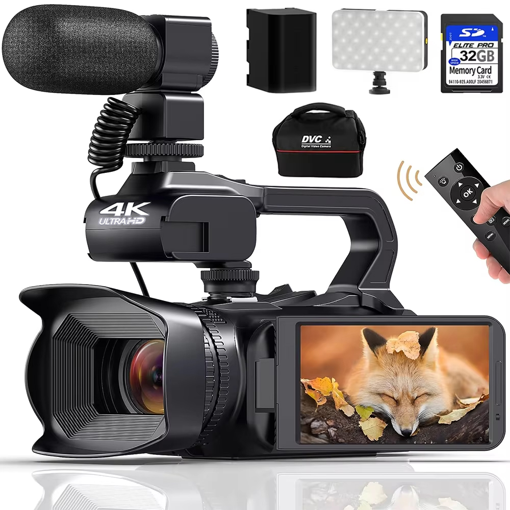 Electronics Home Gadgets - Fotoğrafçılık için 4K Profesyonel Video Kameralar