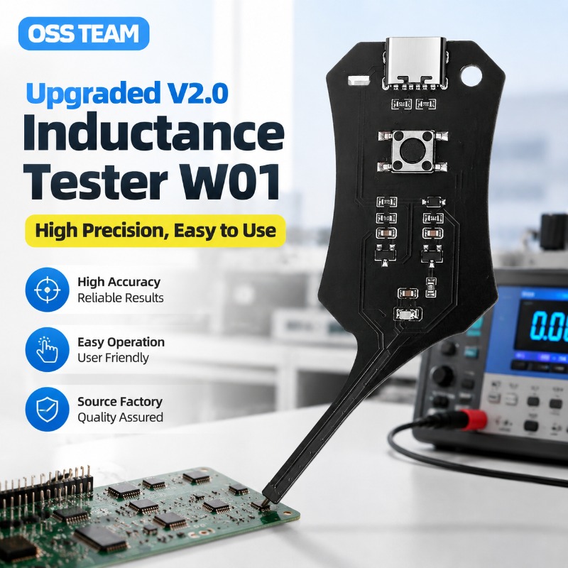 Electronics And Gadgets With A - V2.0 W01 İndüktans Test Cihazı Basit