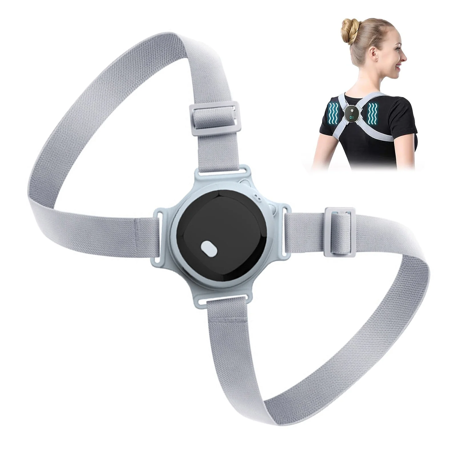 Smart Posture Sensor - Akıllı Elektrikli Duruş Düzeltici Sırt Desteği