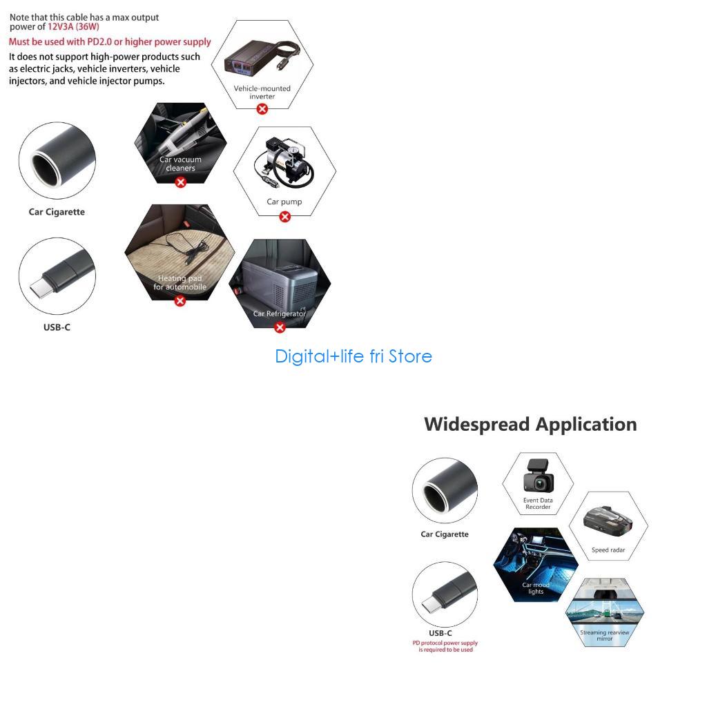 Electronics And Gadgets C - E06D USB C Erkek Çakmak Güç