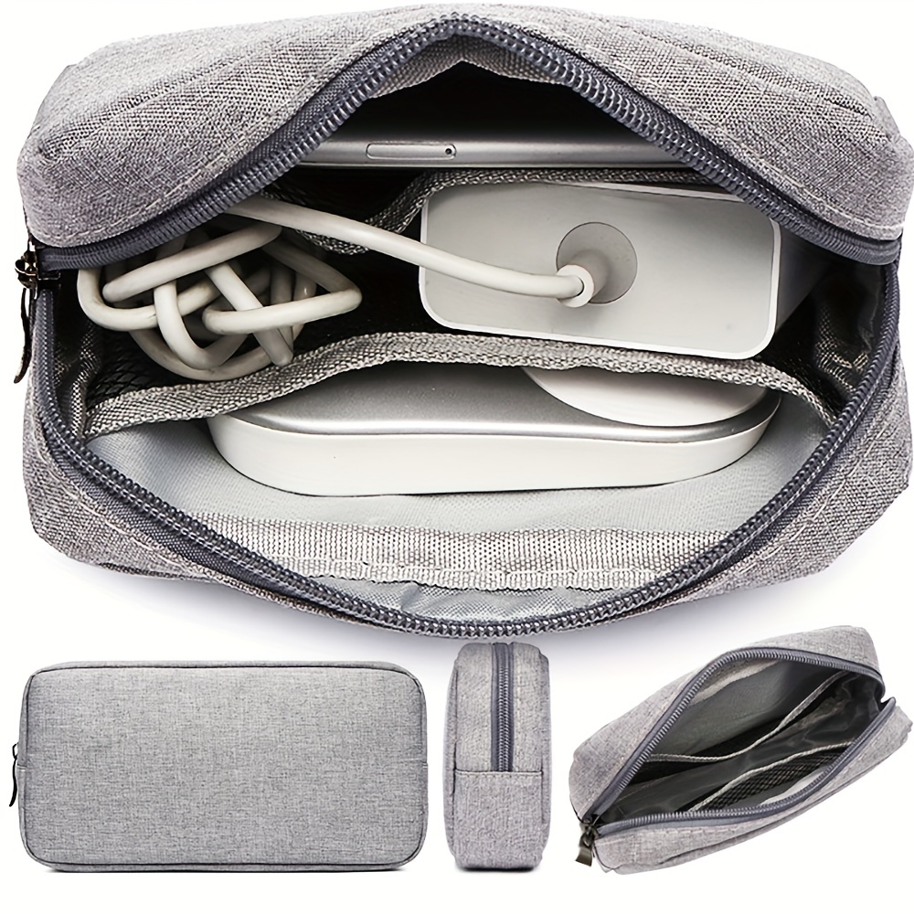 Electronics Gadgets Bag - Saklama çantası kablo kordonu organizatör seyahat