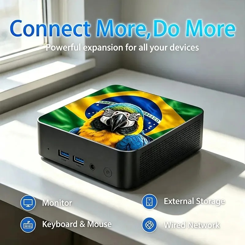 Meksika Brezilya Bayraklı Mini - Mini Pc Windows incelemesi ve fiyatı