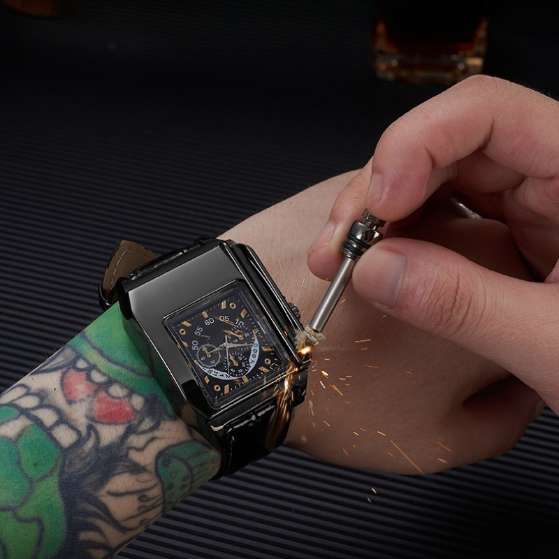 Metal elektronik saat çakmak 1 - Electronics Gadgets For Gift incelemesi ve fiyatı
