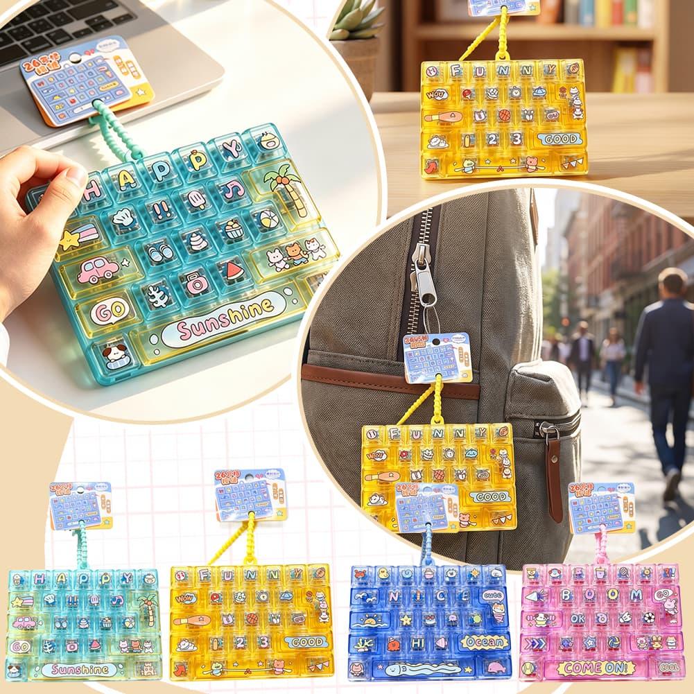 26 Tuşlu Fidget Düğme Anahtarl - Electronics Gadgets Bag incelemesi ve fiyatı