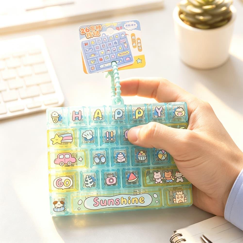 26 Tuşlu Fidget Düğme Anahtarl - Electronics Gadgets Bag incelemesi ve fiyatı